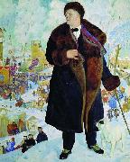 Boris Kustodiev Shalyapin oil painting on canvas